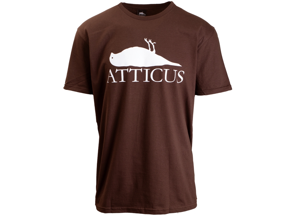 ATCS Brand Logo T-Shirt Dark Chocolate