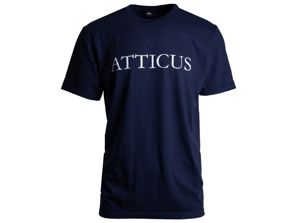 Atticus Logo T-Shirt Navy