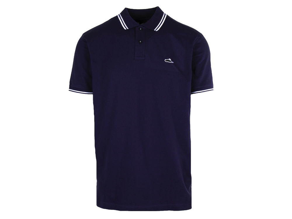 ATCS Classic Tipped Polo Navy / White