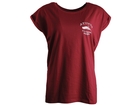 Womens Distinction T-Shirt Burgundy