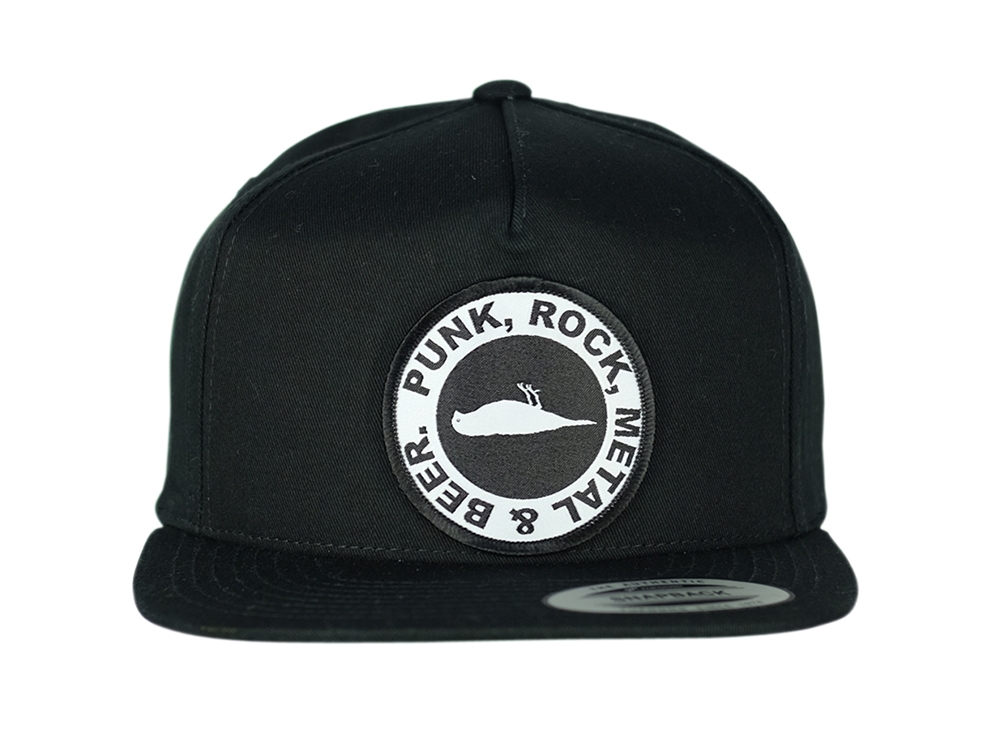 Rival Snapback Hat Black