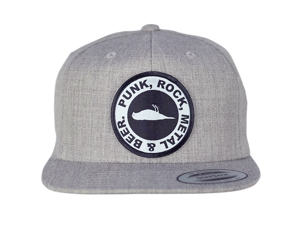 Rival Snapback Hat Heather Grey