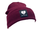 Broken Heart Beanie Burgundy