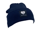 Broken Heart Beanie Navy