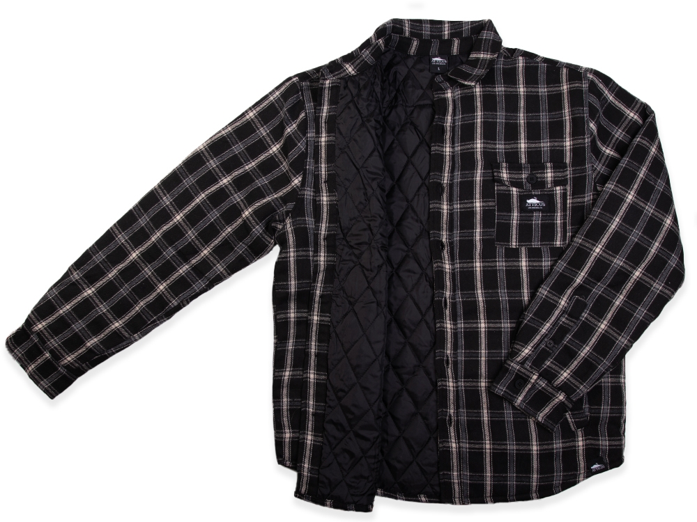 Martell Flannel Shirt Black