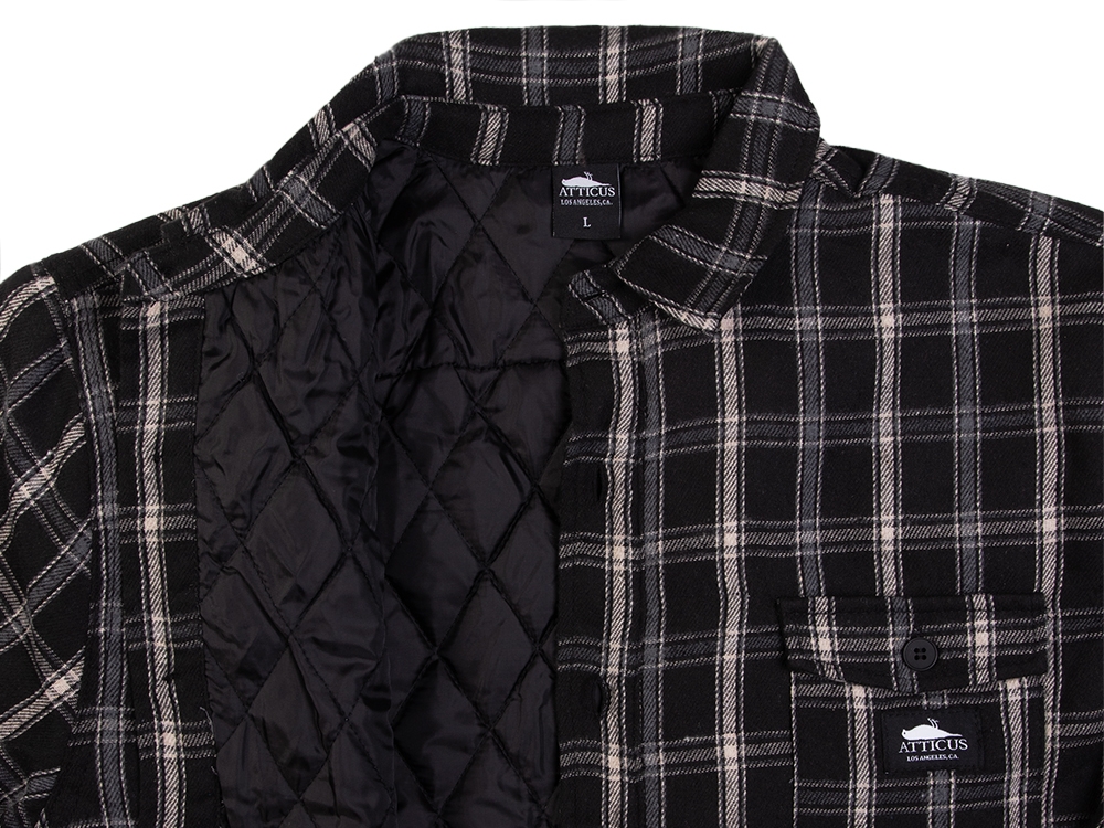 Martell Flannel Shirt Black