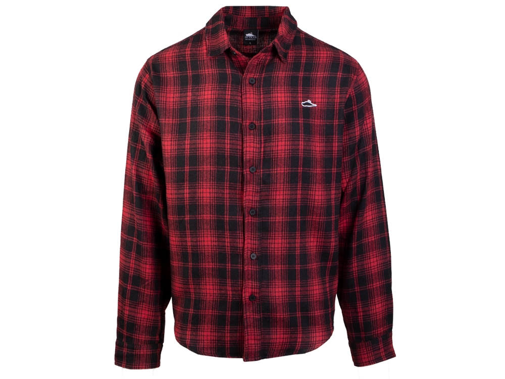 Jack Flannel Shirt Black/Red