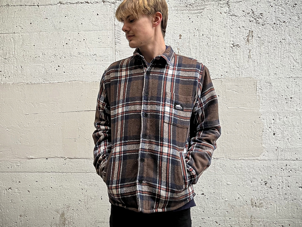 Ontario Flannel Shirt-Jacket Brown