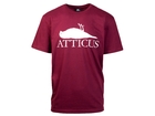 ATCS Brand Logo T-Shirt Maroon