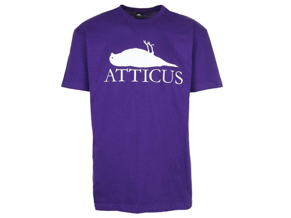 ATCS Brand Logo T-Shirt Purple