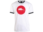 Circle Ringer T-Shirt White / Black