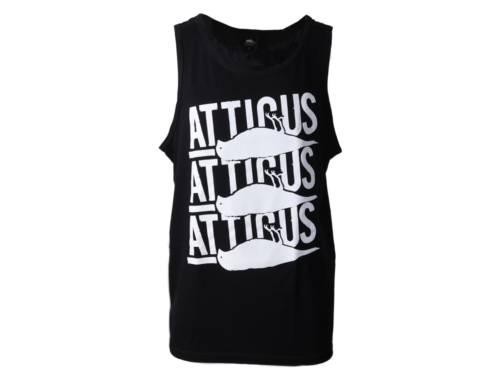 Trifold Tank Top Black