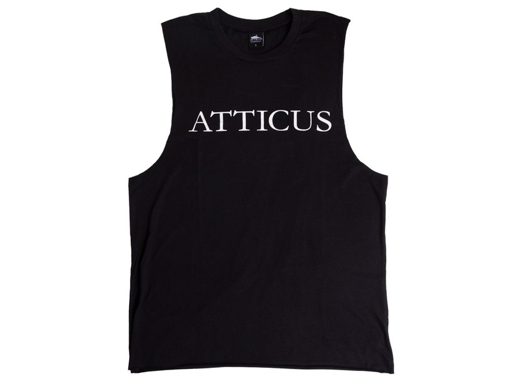 Logo Armhole Vest Black