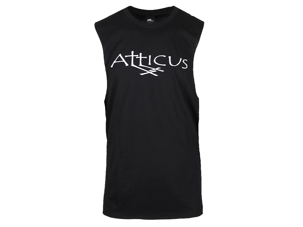 Double Cross Armhole Vest Black