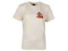 Womens Pizza T-Shirt Vanilla